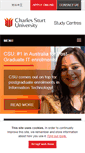 Mobile Screenshot of csustudycentres.edu.au
